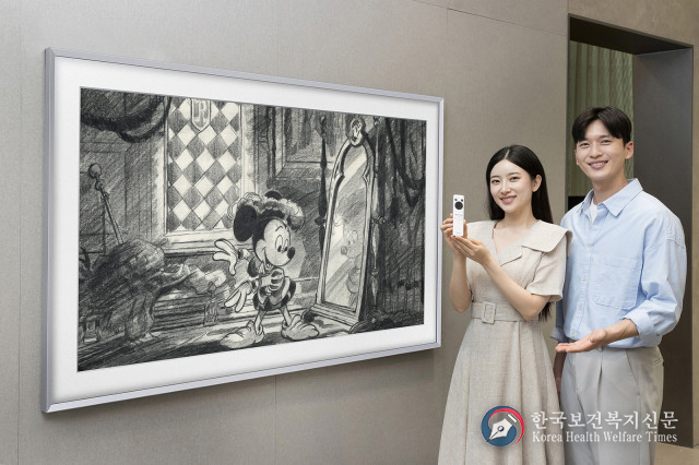 삼성전자, 더 프레임 디즈니 100주년 에디션 공개